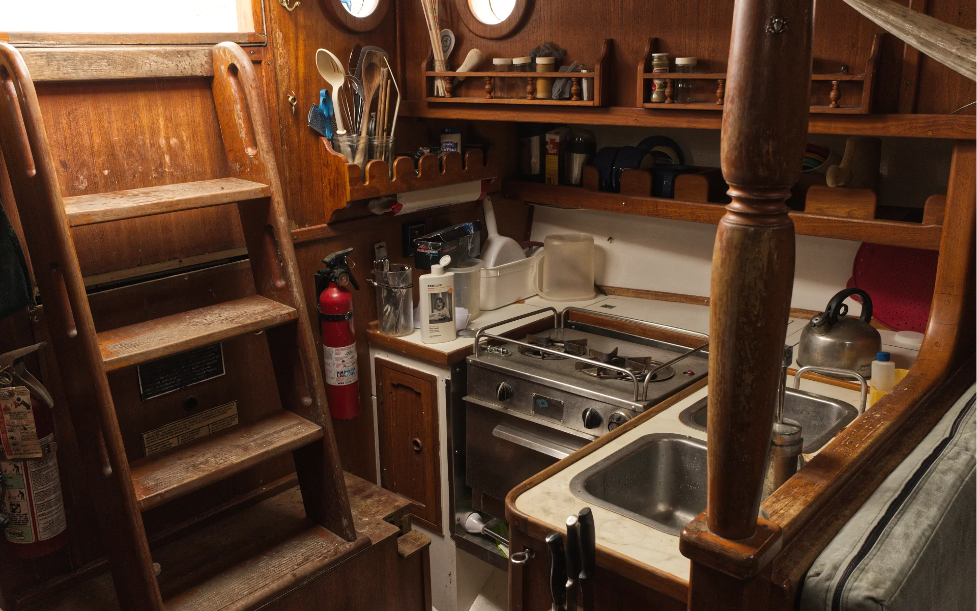 View of galley