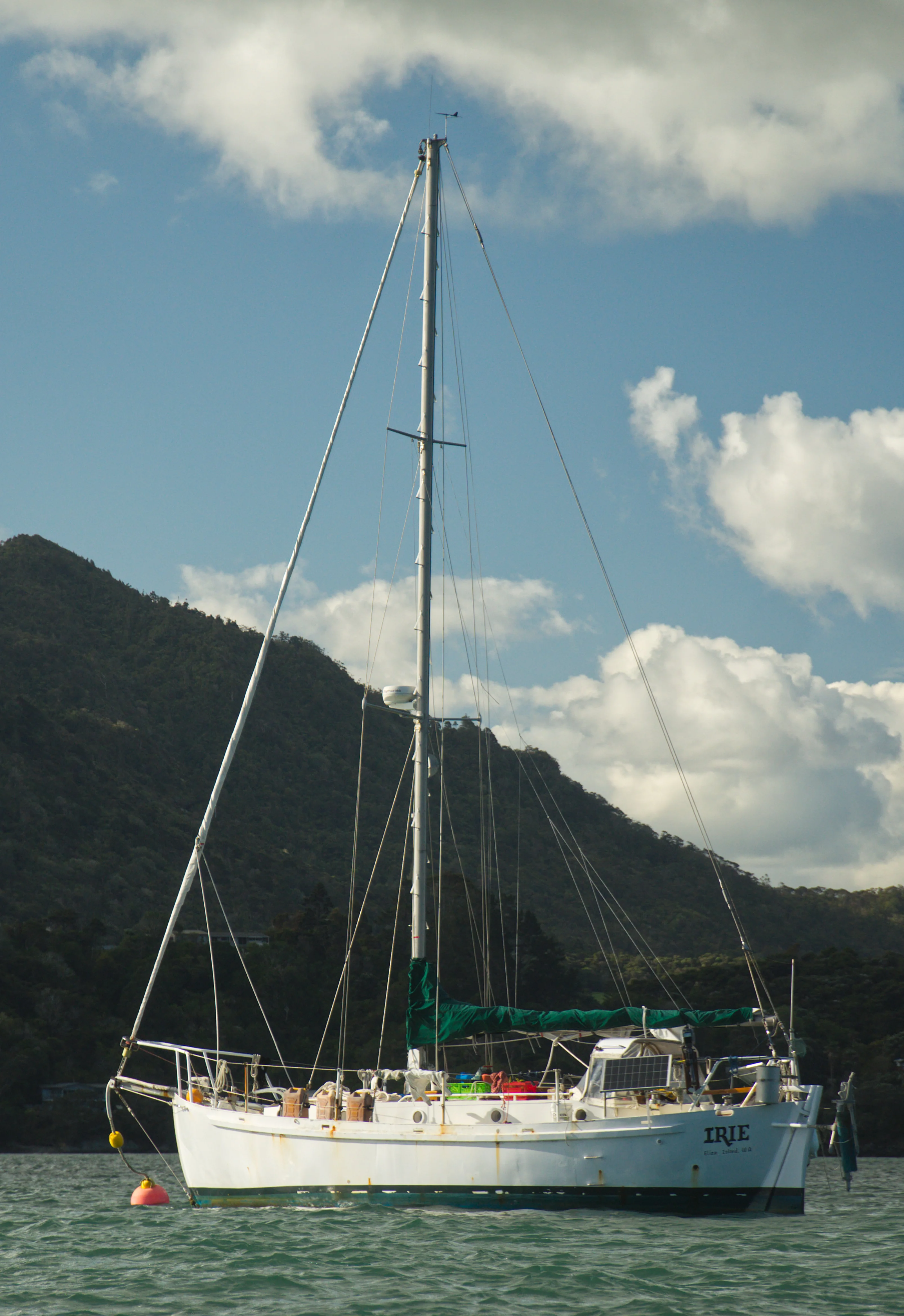 Irie Moored at Uquharts Bay